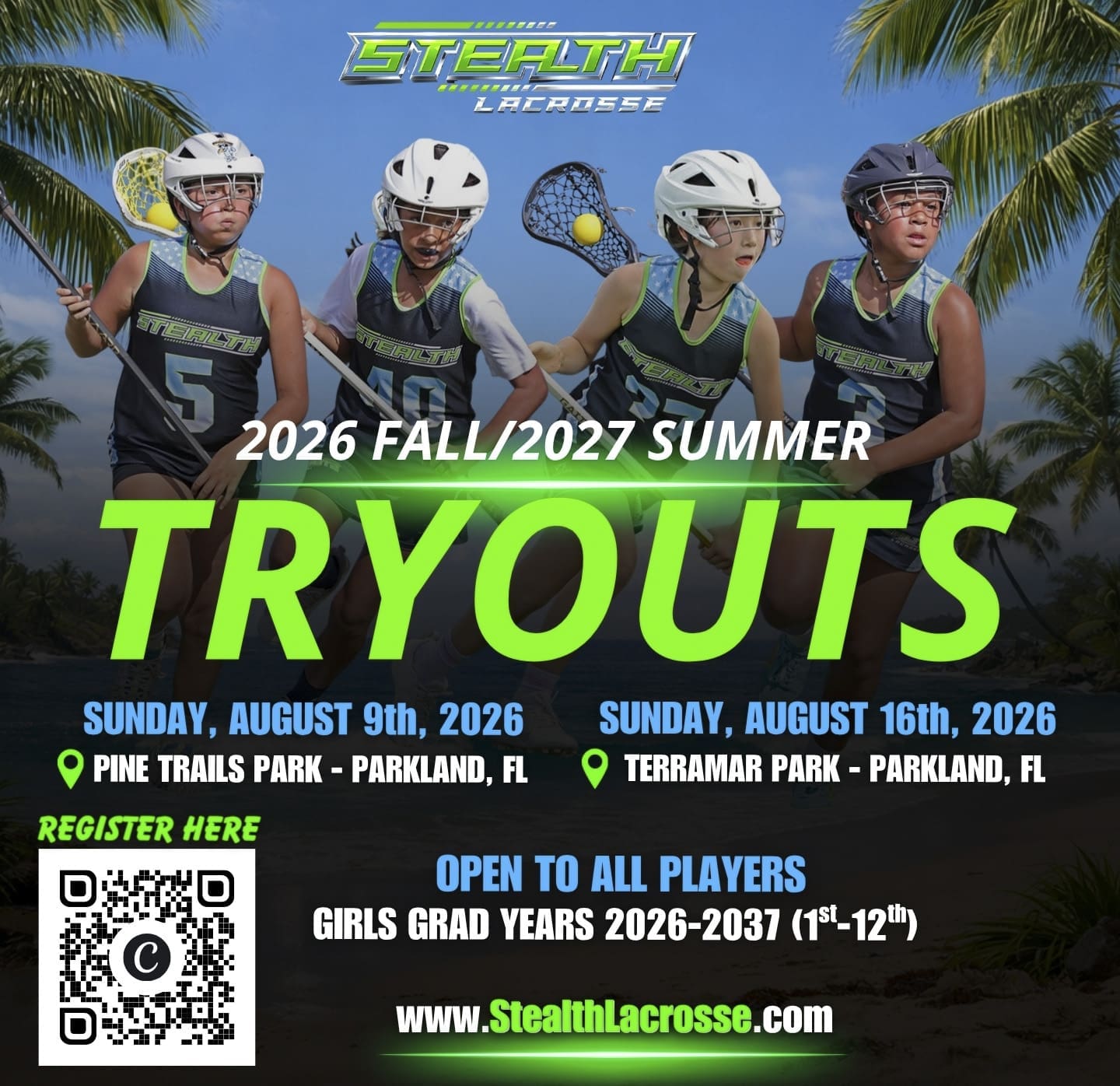 Tryout Flyers - 2024 Supplemental Tryouts